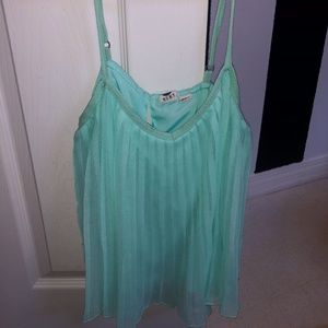 Roxy Teal Tank Top
